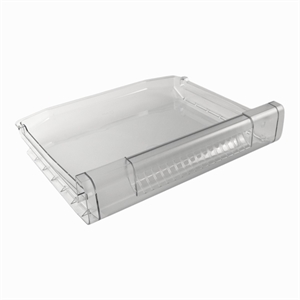 øverste skuffe i kølefryseskab fra Bosch og Siemens.